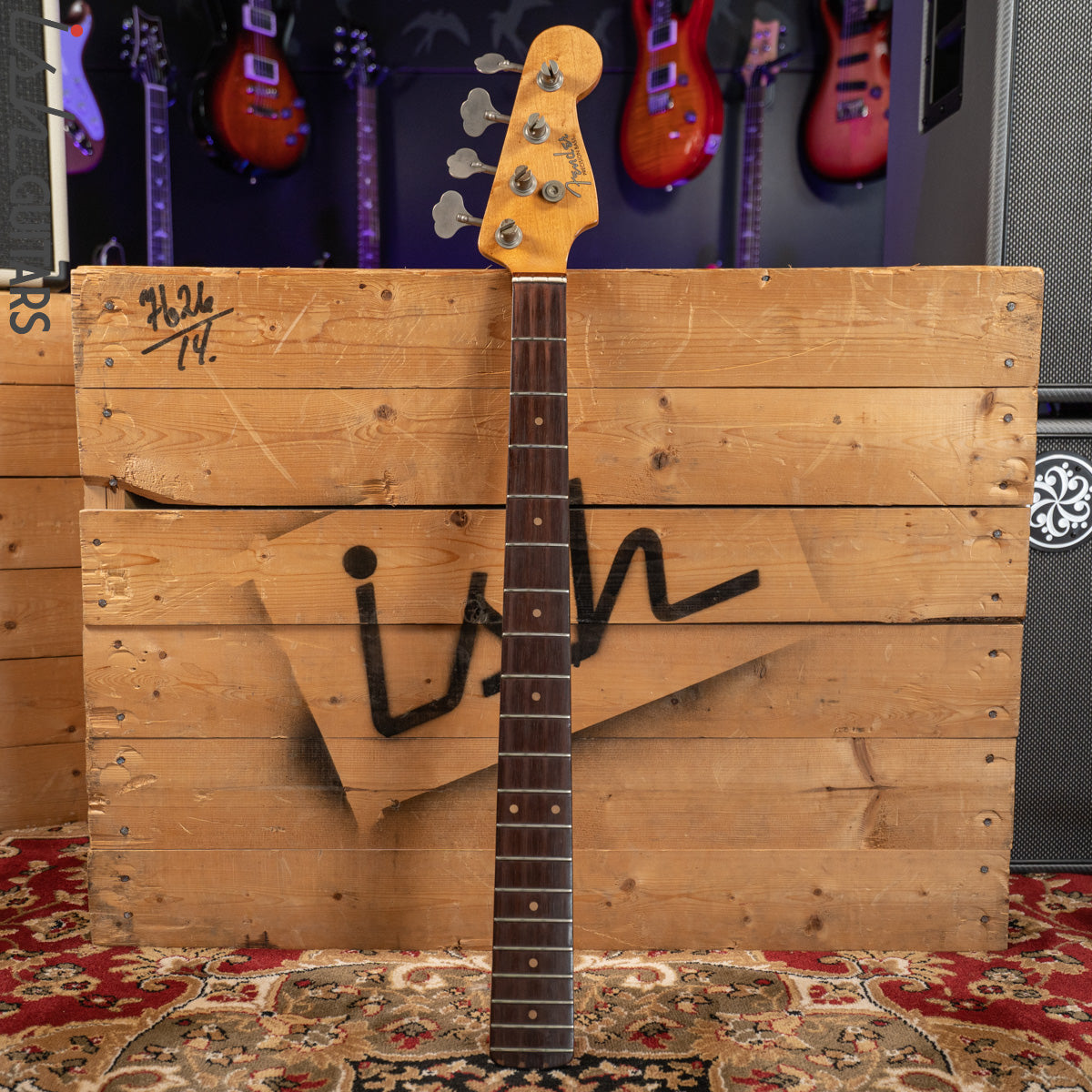 1962 Fender Precision Bass Neck – Ish Guitars