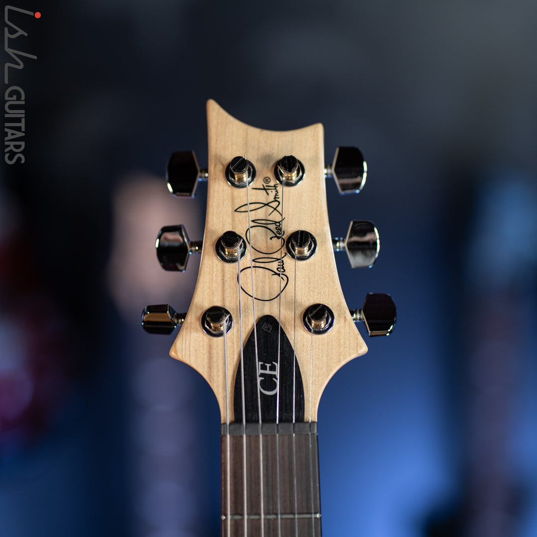 PRS CE 24 Semi-Hollow Fire Red Burst Smokewrap