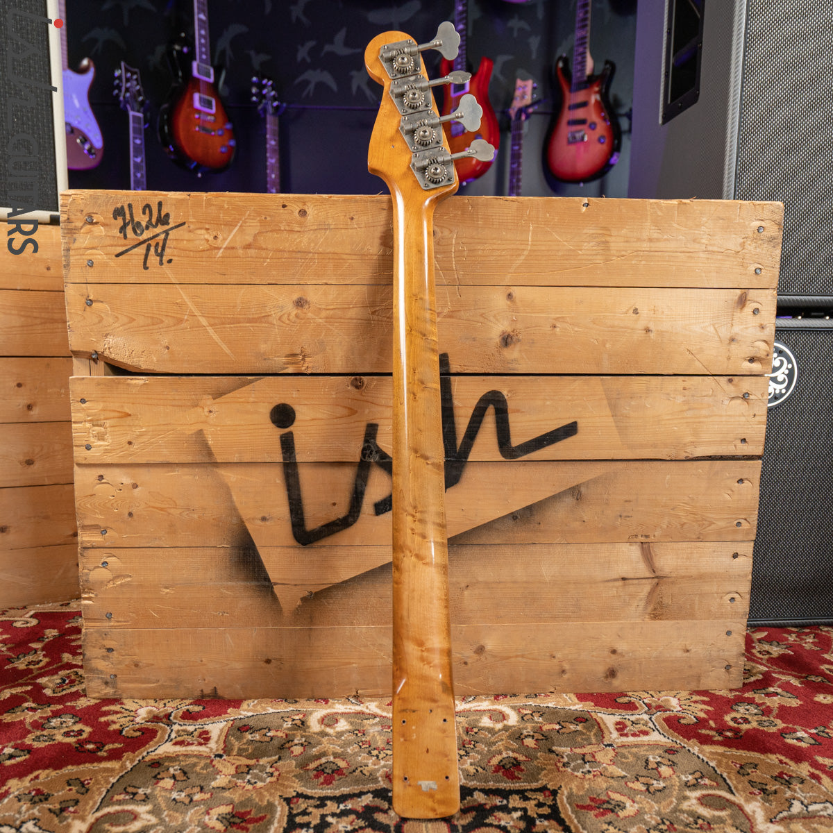 1962 Fender Precision Bass Neck – Ish Guitars