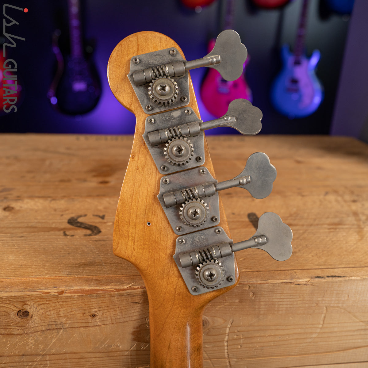 1962 Fender Precision Bass Neck – Ish Guitars