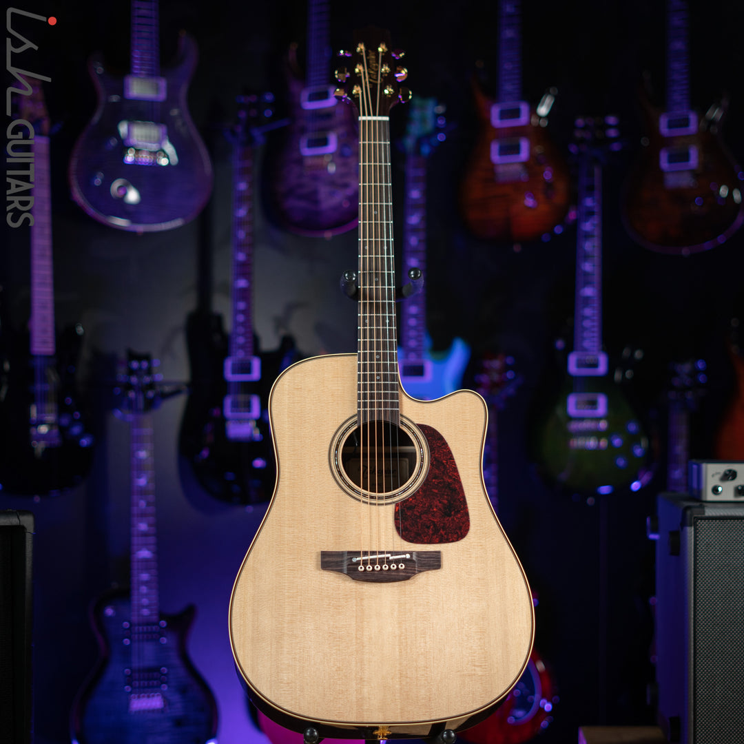 Takamine P5DC Dreadnought Acoustic-Electric Guitar Natural