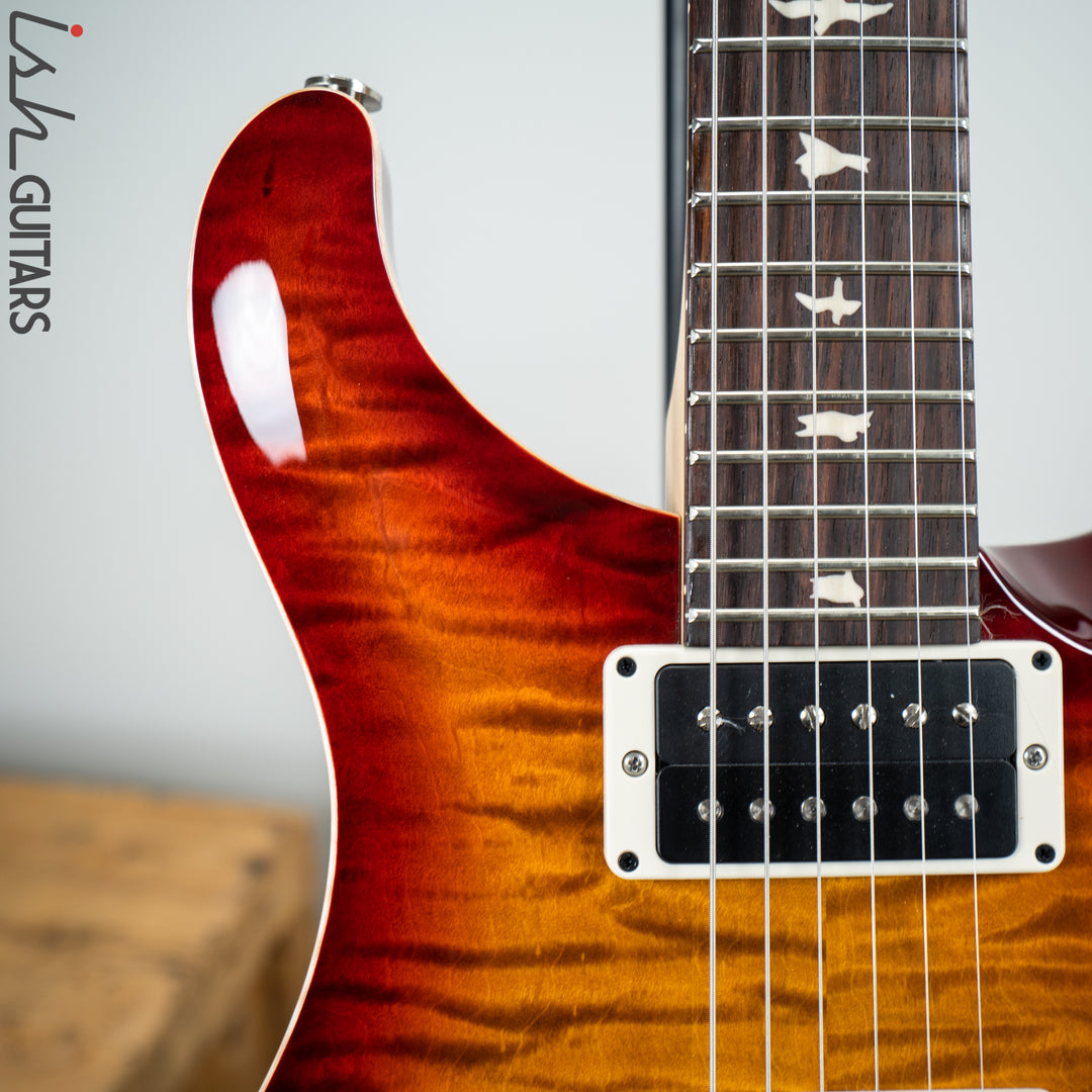 PRS CE 24 Semi Hollow Dark Cherry Sunburst