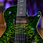 PRS Wood Library Tremonti Stoptail Jade w/ Green Burst 10 Top Quilt