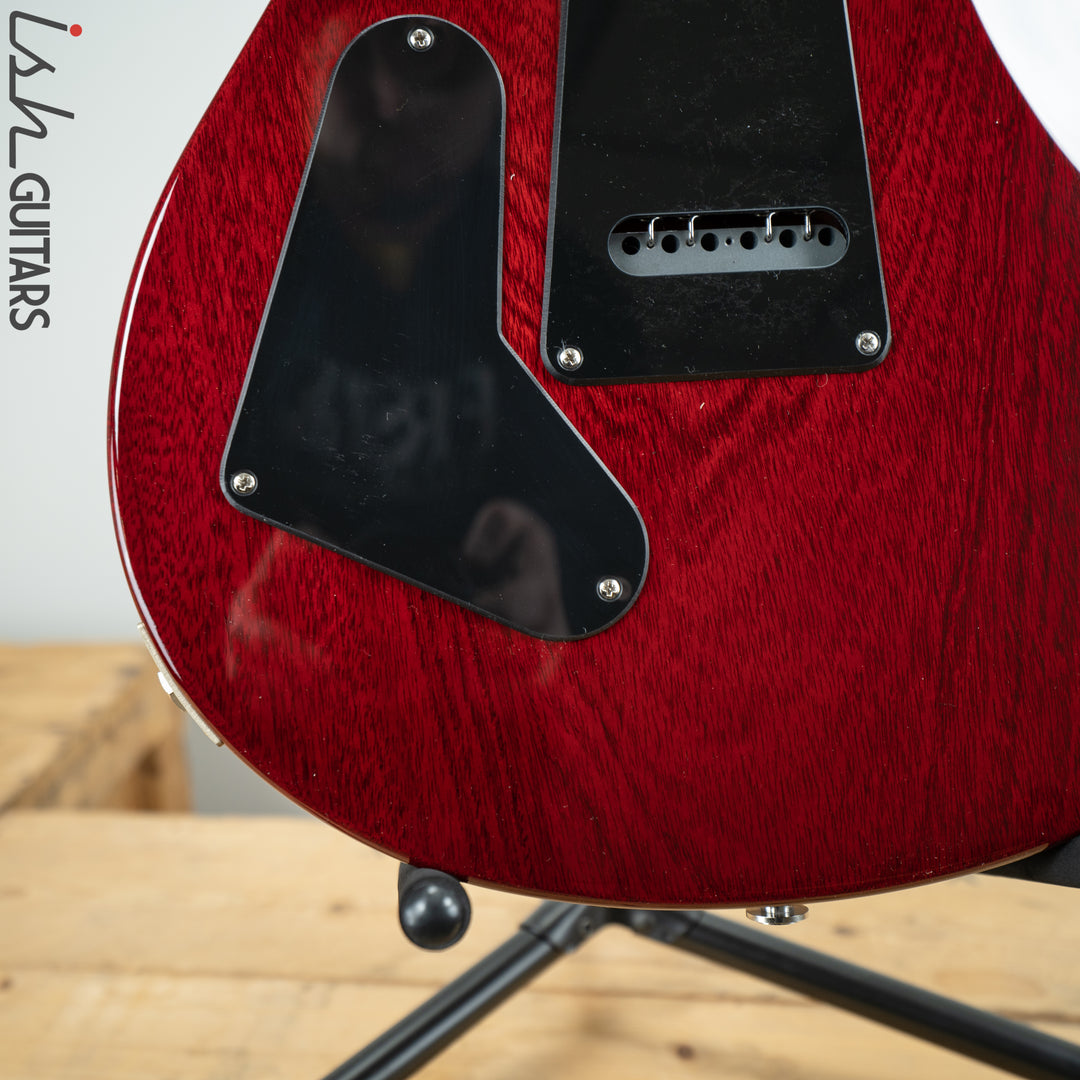PRS CE 24 Semi Hollow Dark Cherry Sunburst