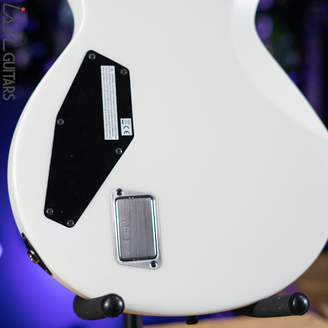 ESP E-II Eclipse Electric Guitar Snow White Satin