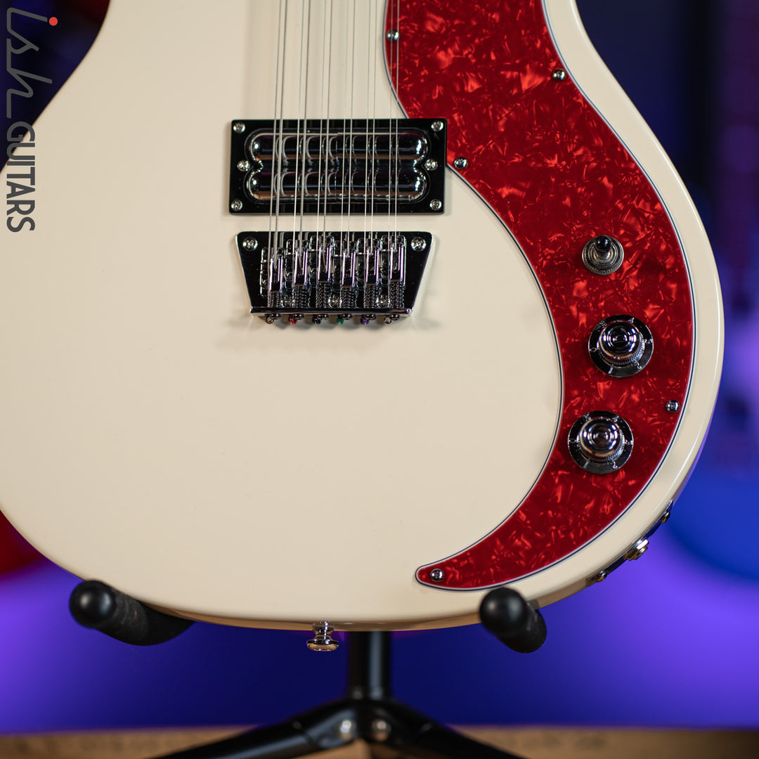 Danelectro 59x12 12-String Electric Guitar Vintage Cream