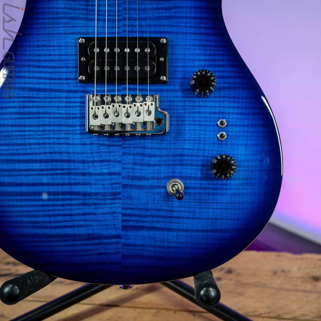PRS SE 35th Anniversary Custom 24 Faded Blue Burst