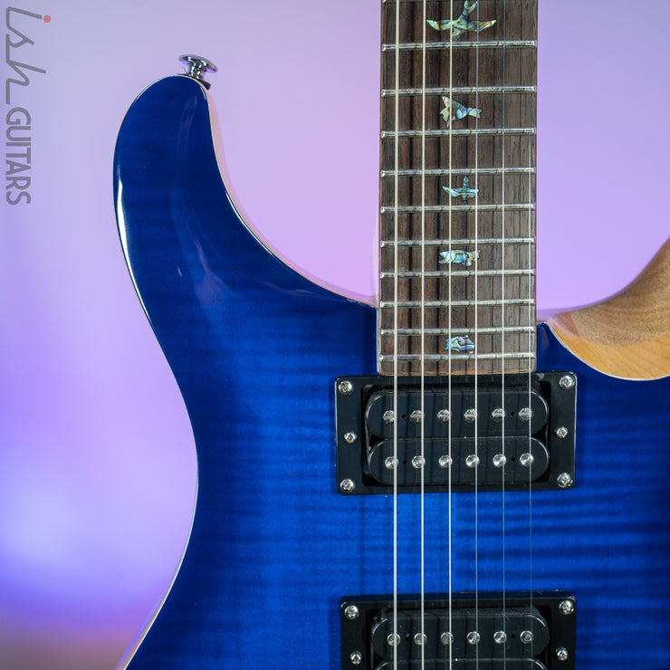 PRS SE 35th Anniversary Custom 24 Faded Blue Burst