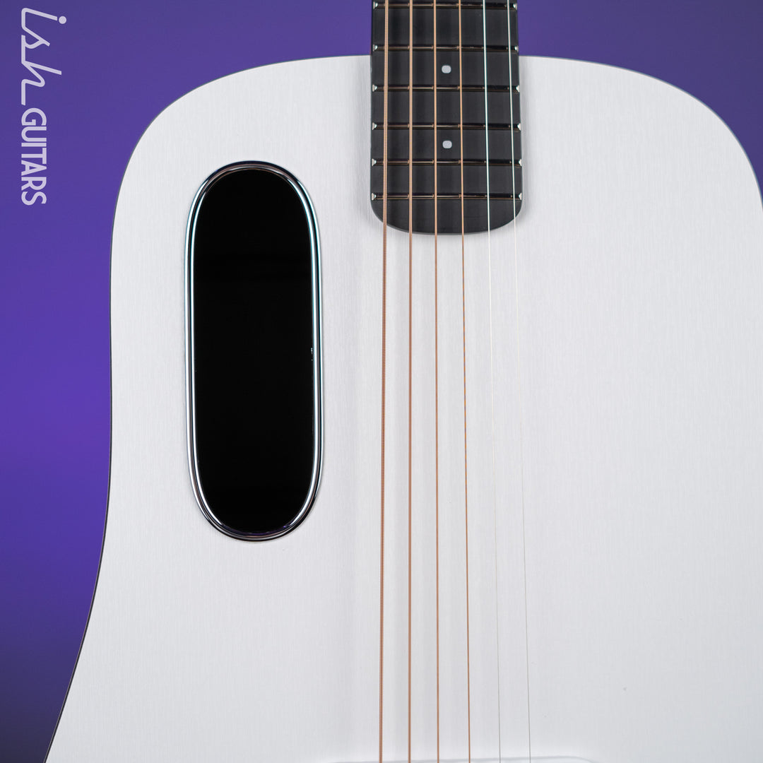 Lava Music Blue Lava Original Acoustic Guitar Walnut/Frost White w/ Lite Bag NO ELECTRONICS