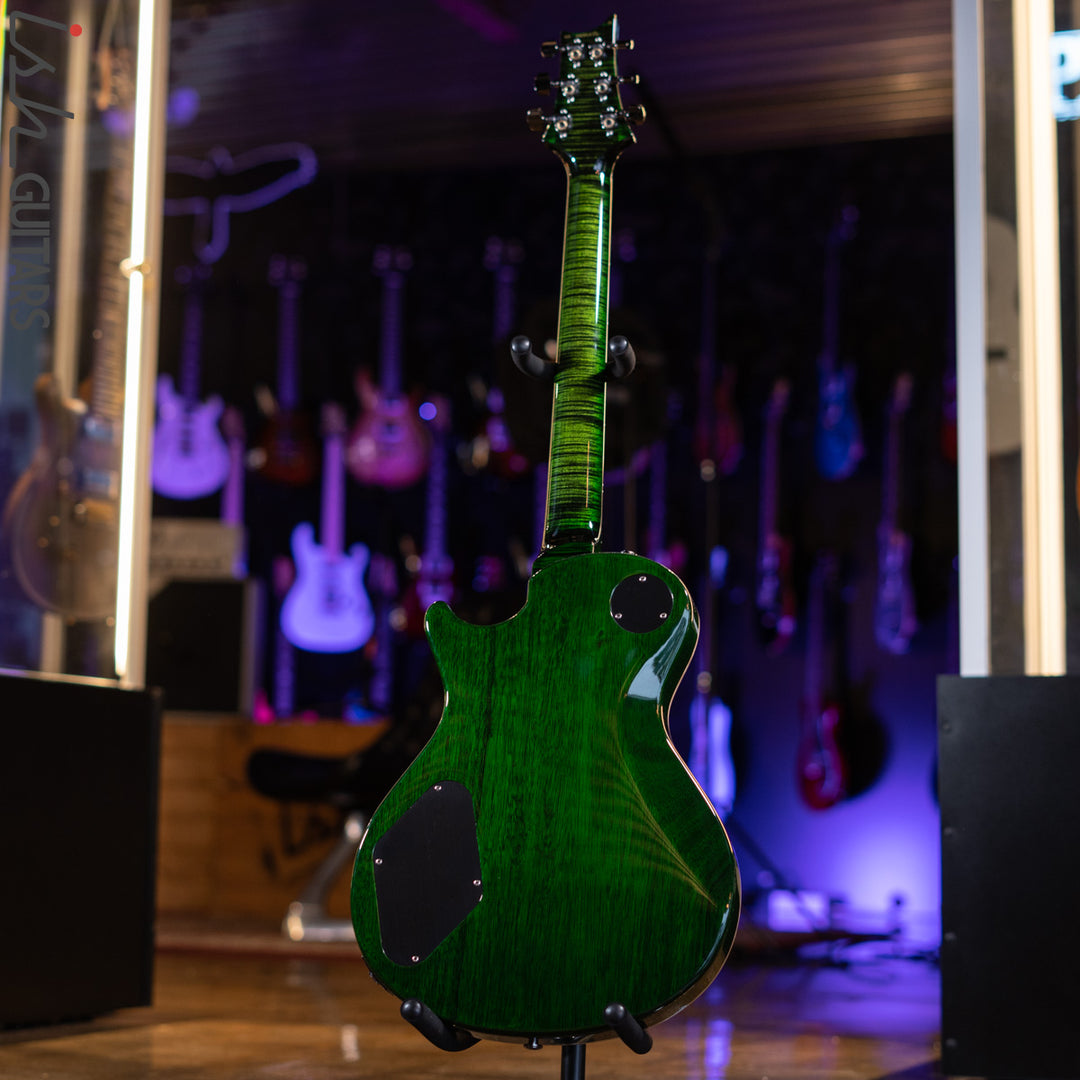 PRS Wood Library Tremonti Stoptail Jade w/ Green Burst 10 Top Quilt