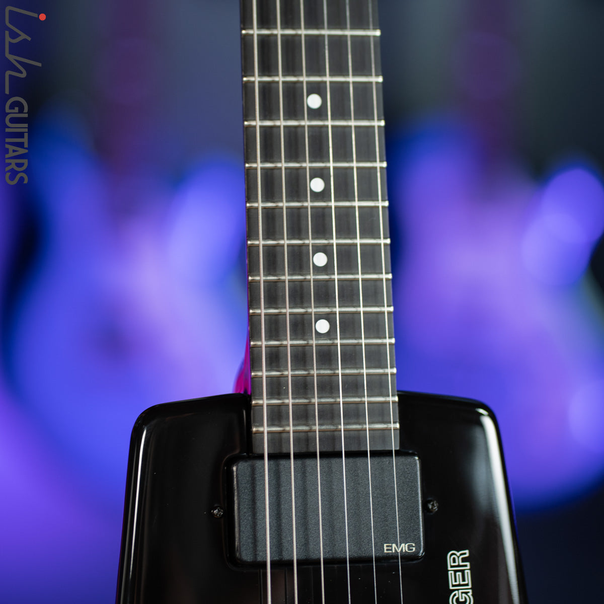 1989 Steinberger GL2T Trans Trem Guitar Black – Ish Guitars