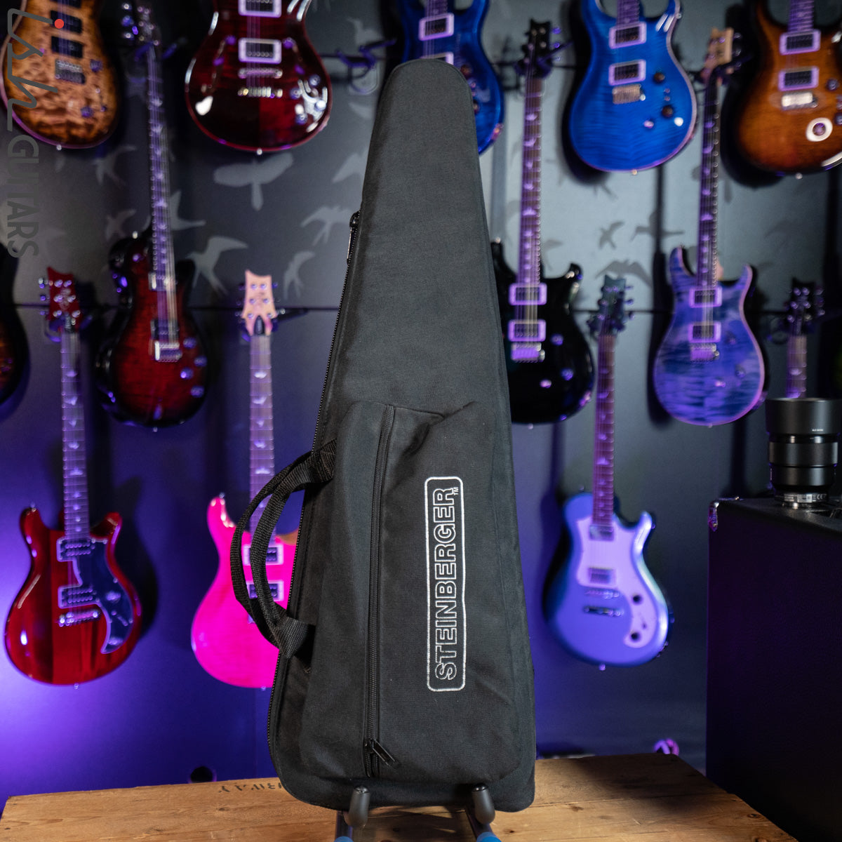 1989 Steinberger GL2T Trans Trem Guitar Black – Ish Guitars
