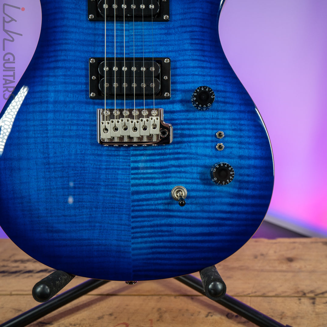 PRS SE Custom 24 Faded Blue Burst 35th Anniversary