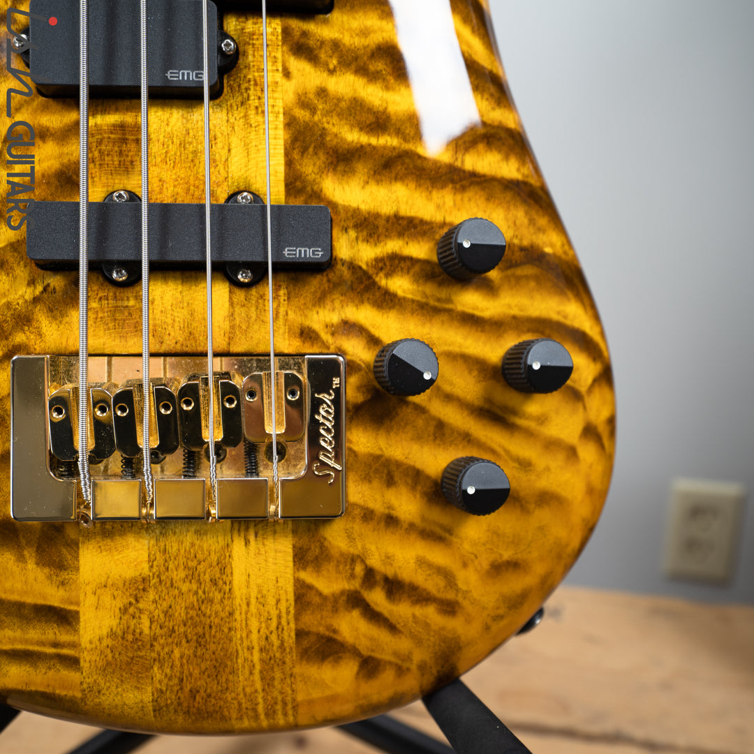 2017 USA Spector NS-2 Custom Tiger Eye Finish Premium Quilted Maple Gloss
