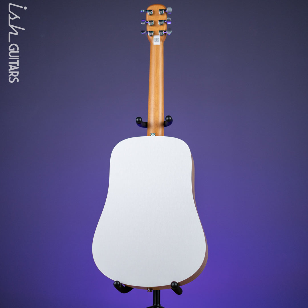 Lava Music Blue Lava Original Acoustic Guitar Walnut/Frost White w/ Lite Bag NO ELECTRONICS