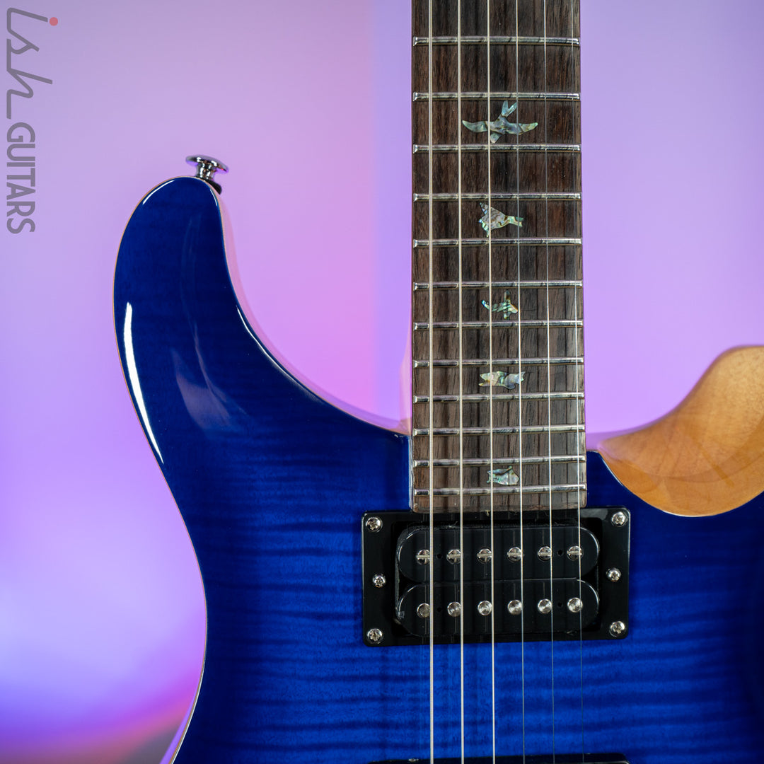 PRS SE 35th Anniversary Custom 24 Faded Blue Burst