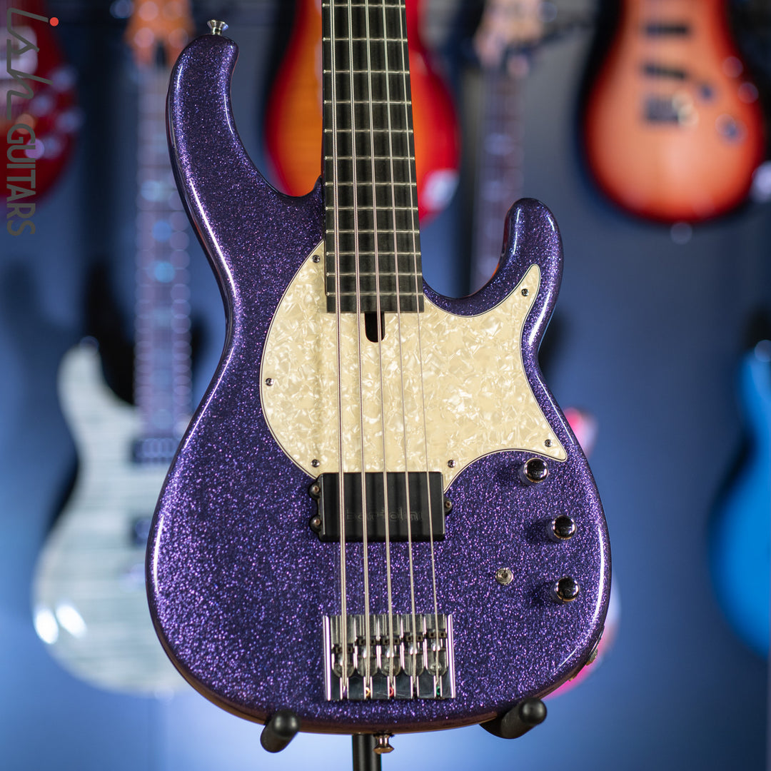 2001 Modulus Funk Unlimited FU5 Flea Bass FB5 - Rare Purple Glitter