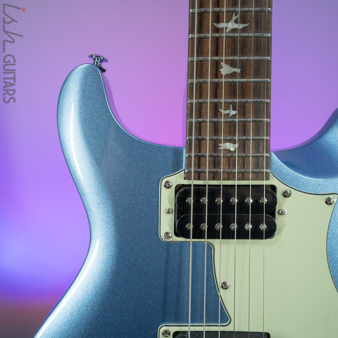 2020 PRS SE Mira Frost Blue Metallic