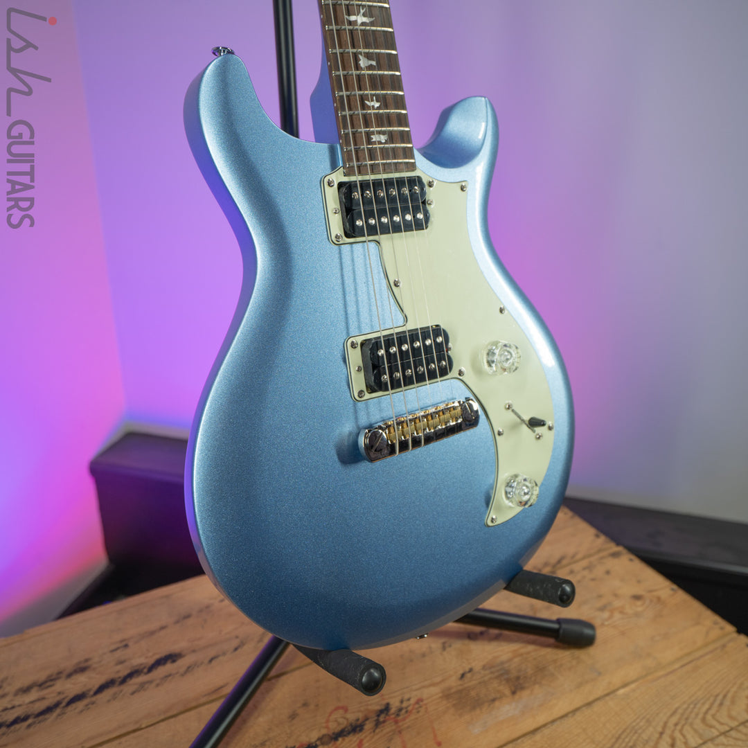 2020 PRS SE Mira Frost Blue Metallic