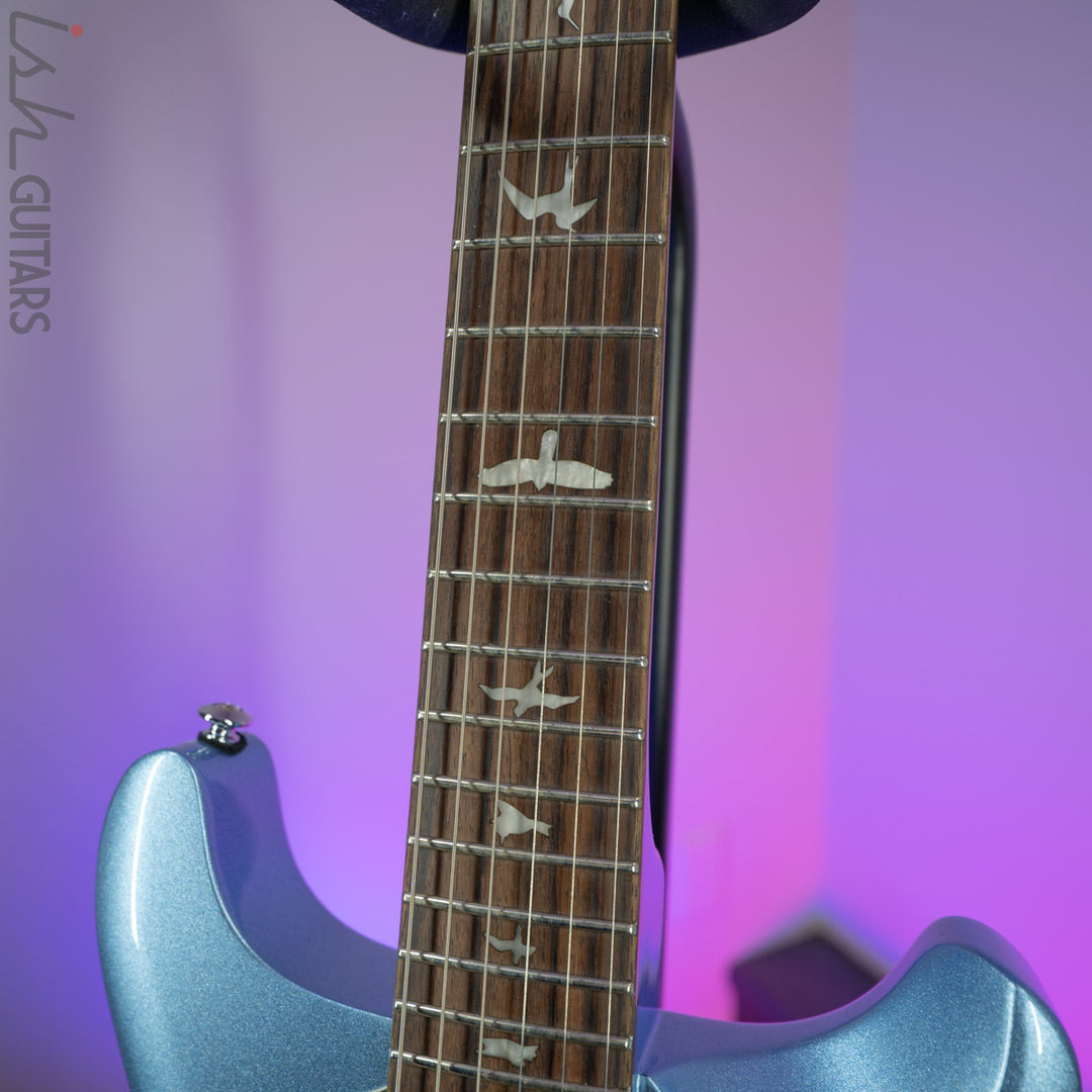 2020 PRS SE Mira Frost Blue Metallic