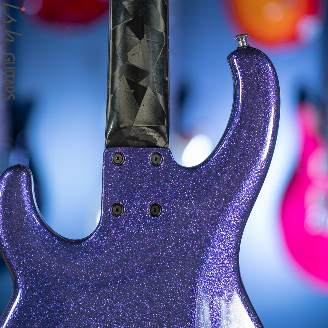 2001 Modulus Funk Unlimited FU5 Flea Bass FB5 - Rare Purple Glitter