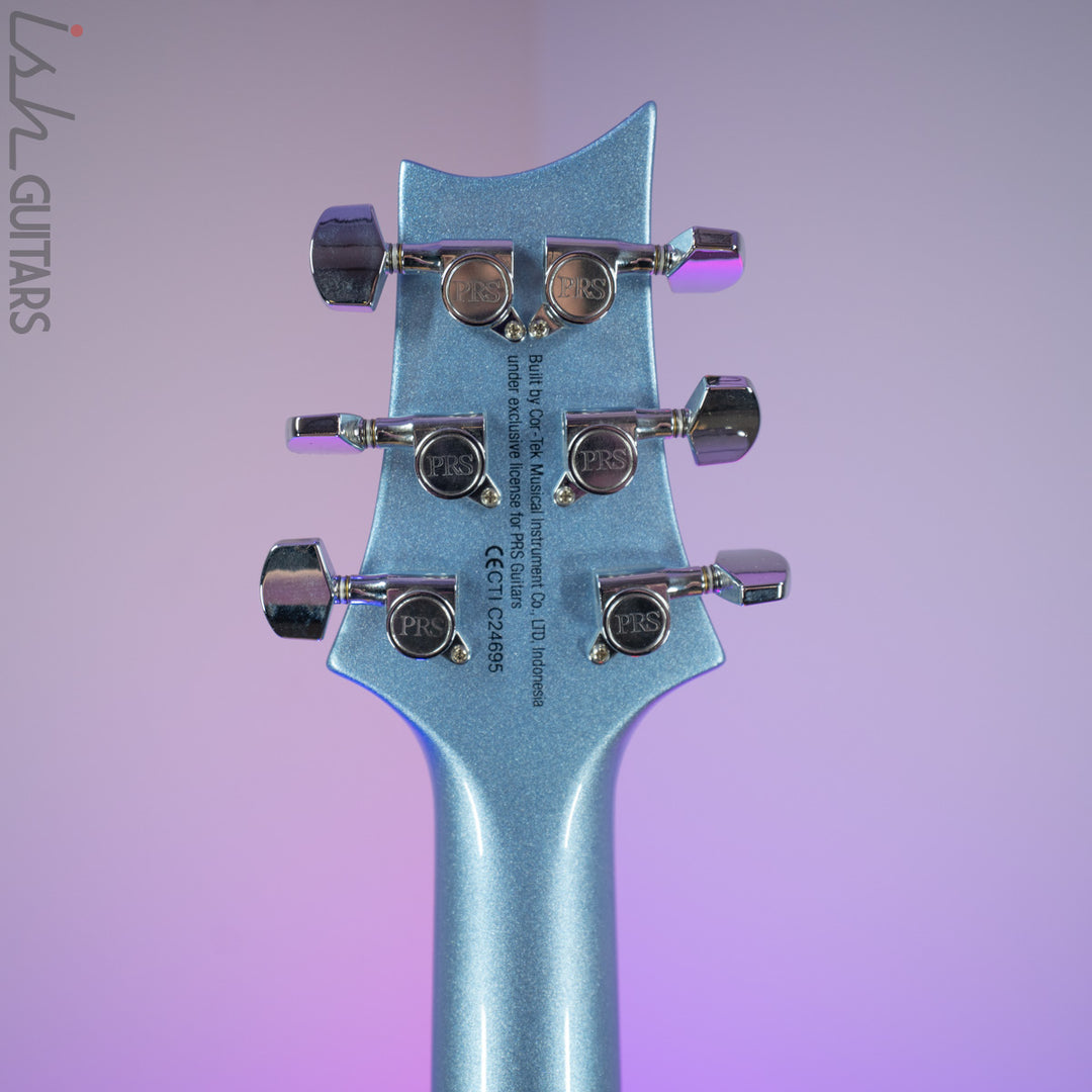 2020 PRS SE Mira Frost Blue Metallic