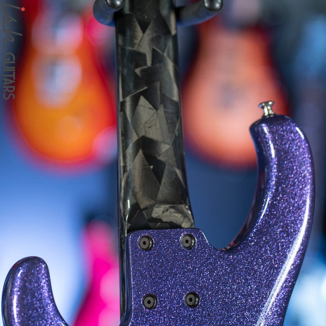 2001 Modulus Funk Unlimited FU5 Flea Bass FB5 - Rare Purple Glitter