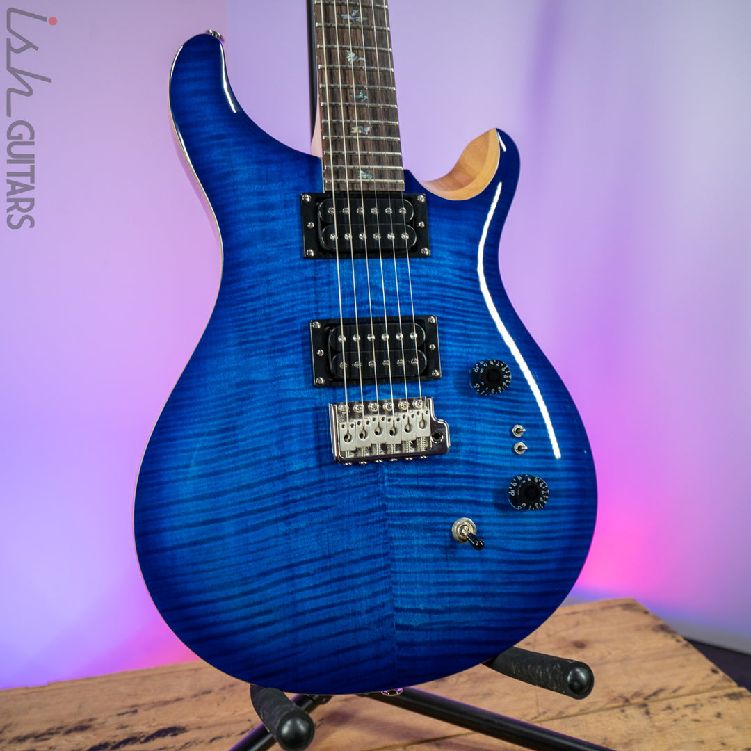PRS SE Custom 24 Faded Blue Burst 35th Anniversary