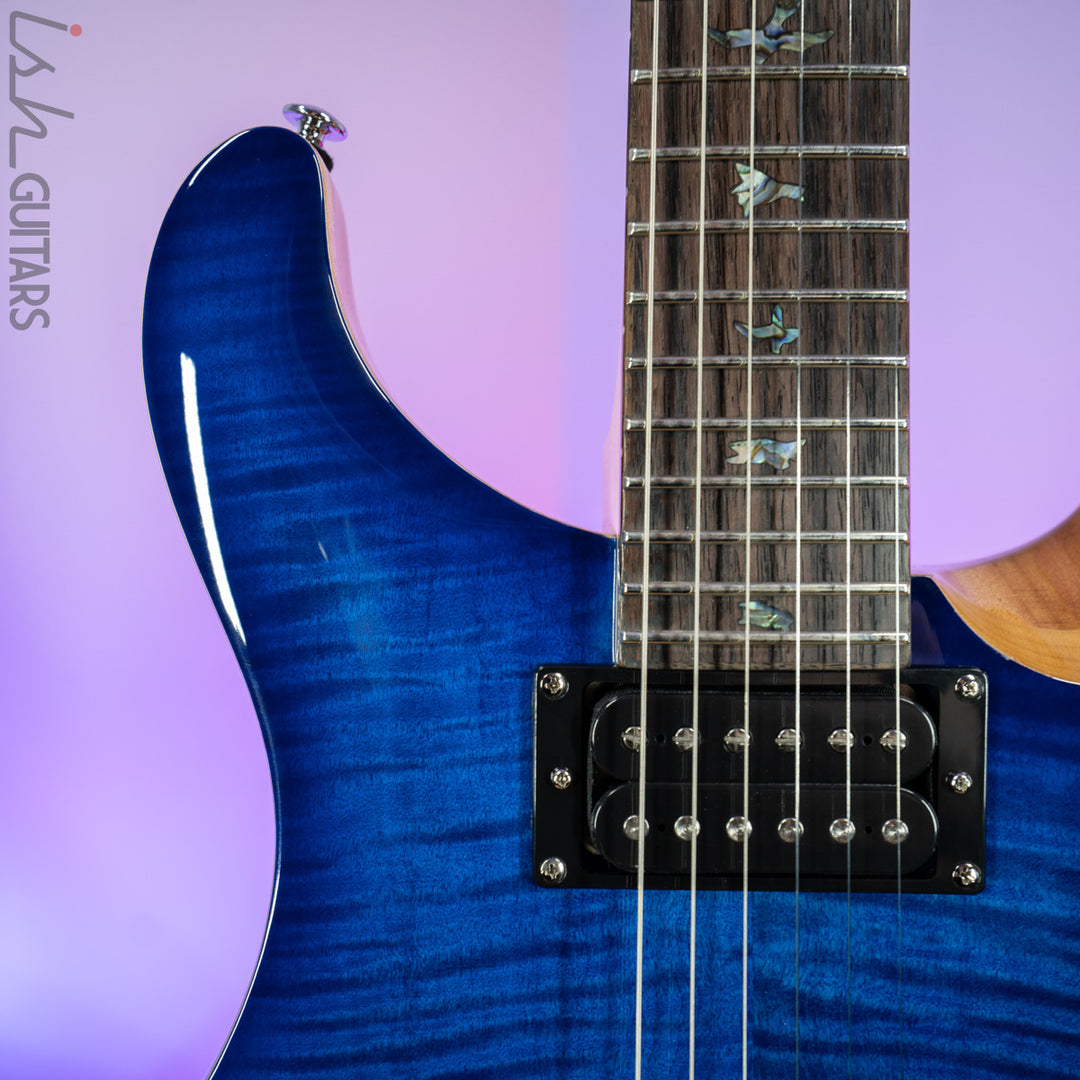 PRS SE Custom 24 Faded Blue Burst 35th Anniversary