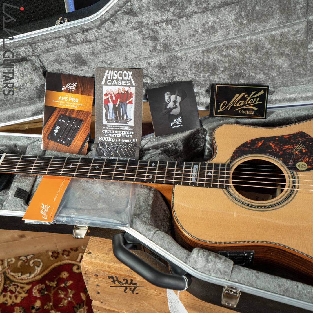 Maton Messiah EM100C Acoustic-Electric Guitar Sitka Spruce