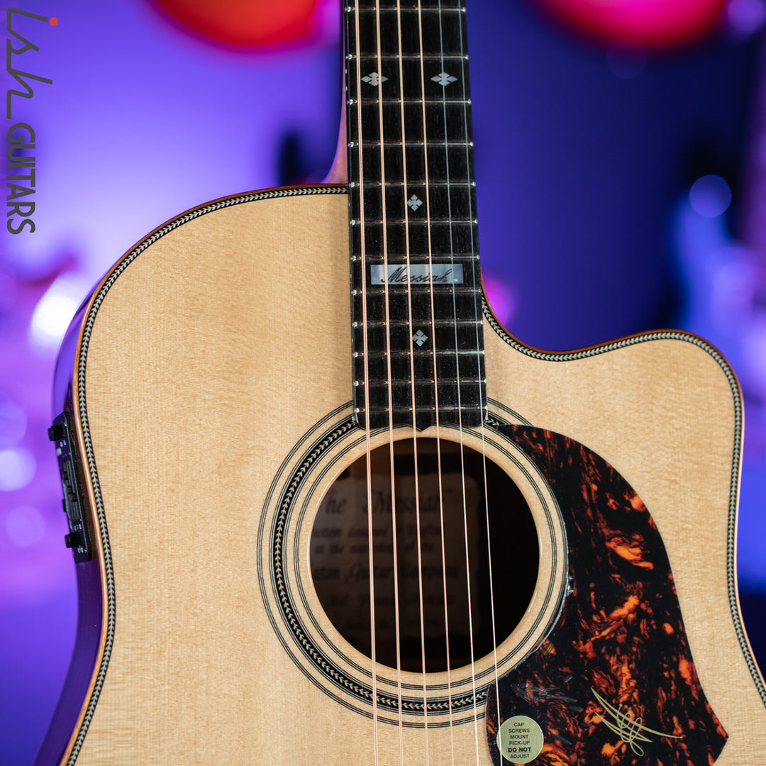 Maton Messiah EM100C Acoustic-Electric Guitar Sitka Spruce