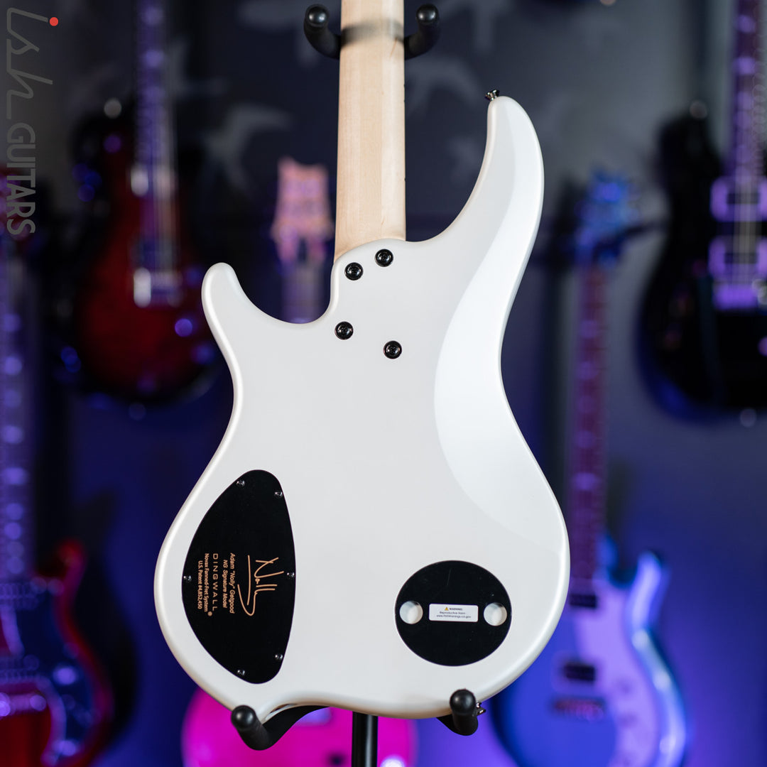 Dingwall NG-3 4-String Bass Ducati White B-Stock