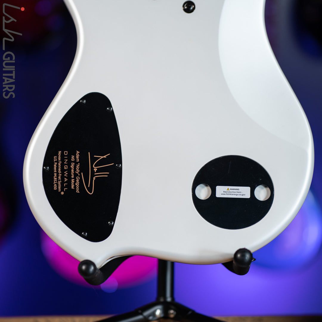 Dingwall NG-3 4-String Bass Ducati White B-Stock