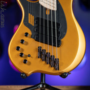 Dingwall NG-3 5-String Bass Left Handed Metallic Gold Matte