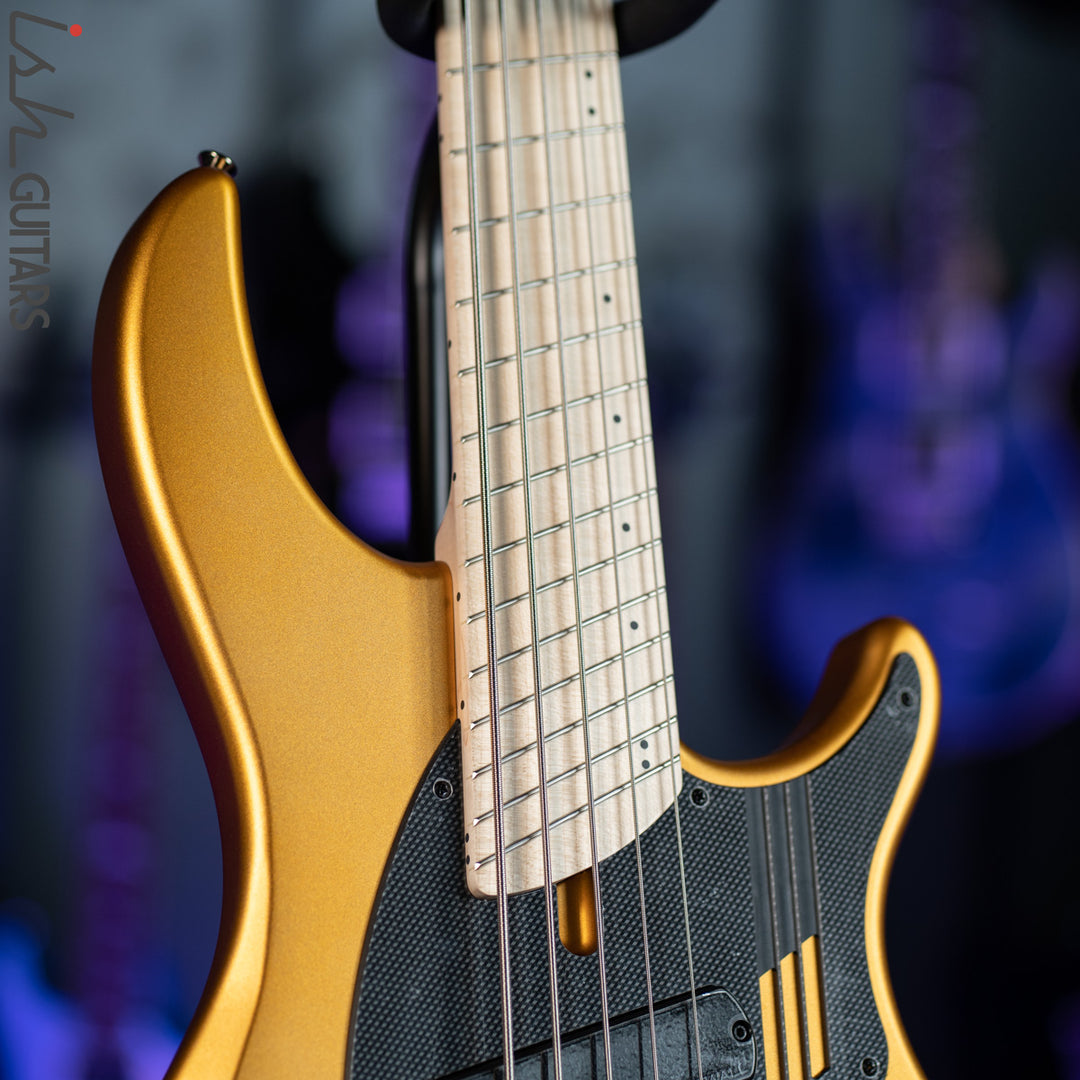 2021 Dingwall NG-3 5-String Bass Metallic Gold Matte B-Stock