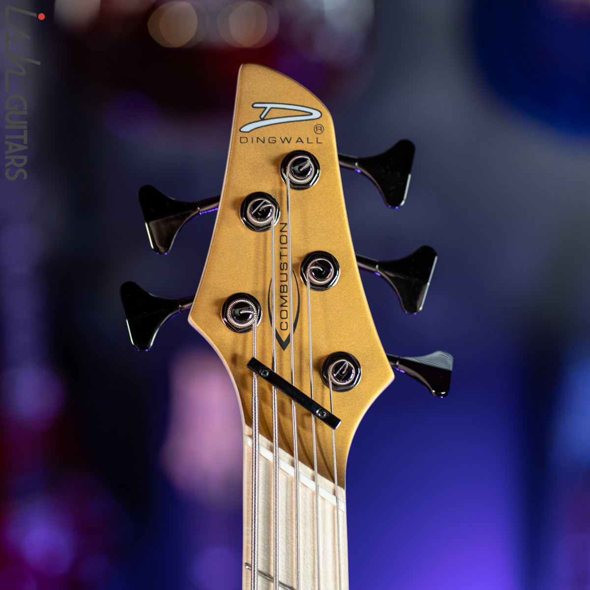 2021 Dingwall NG-3 5-String Bass Metallic Gold Matte B-Stock – Ish
