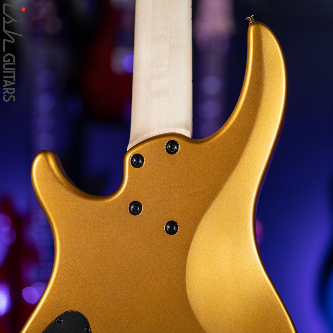 2021 Dingwall NG-3 5-String Bass Metallic Gold Matte B-Stock