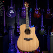 Takamine Pro Series P3DC Dreadnought Acoustic-Electric Guitar Natural