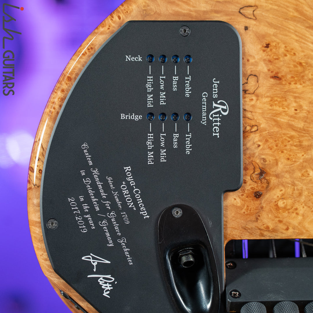 2010 Ritter Roya Concept Orion Natural Flame Maple