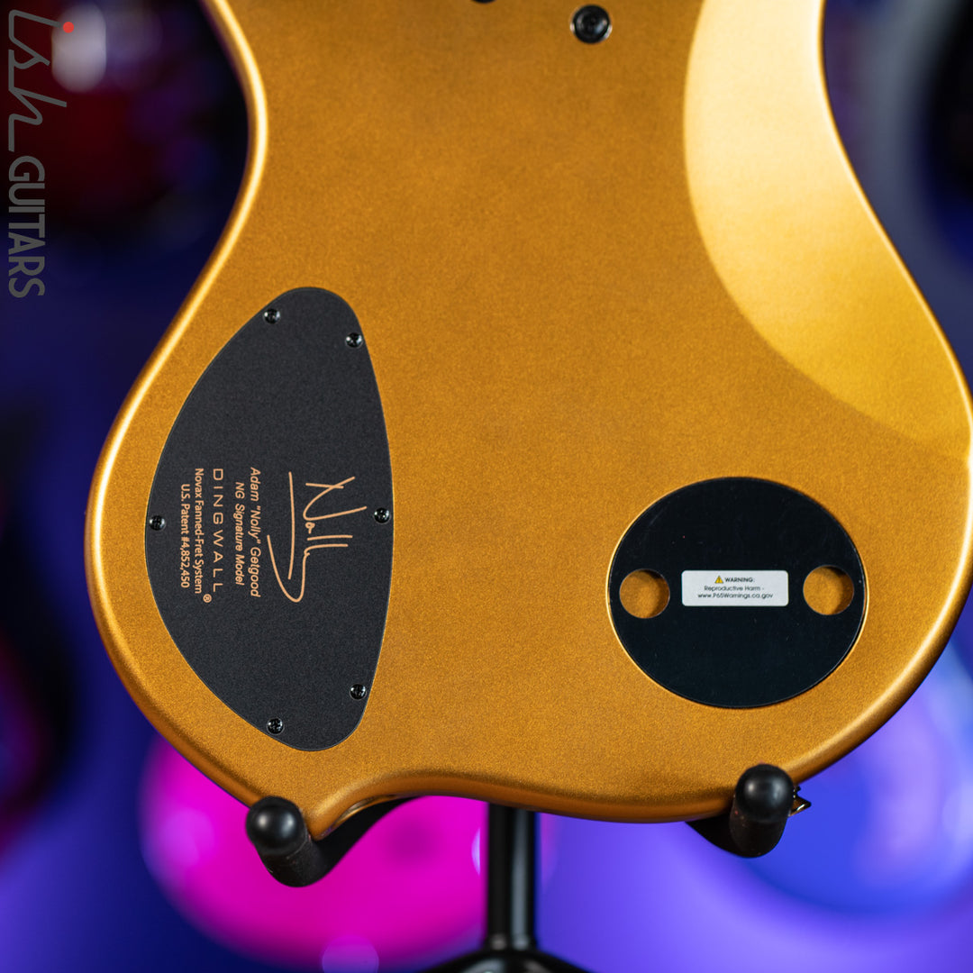 Dingwall NG-2 4-String Bass Metallic Gold Matte