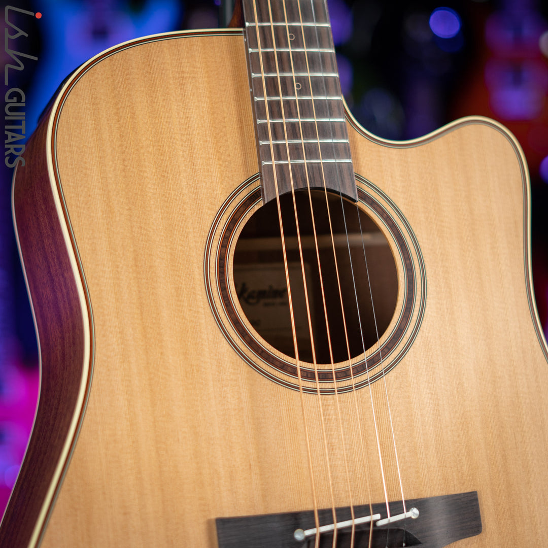Takamine Pro Series P3DC Dreadnought Acoustic-Electric Guitar Natural