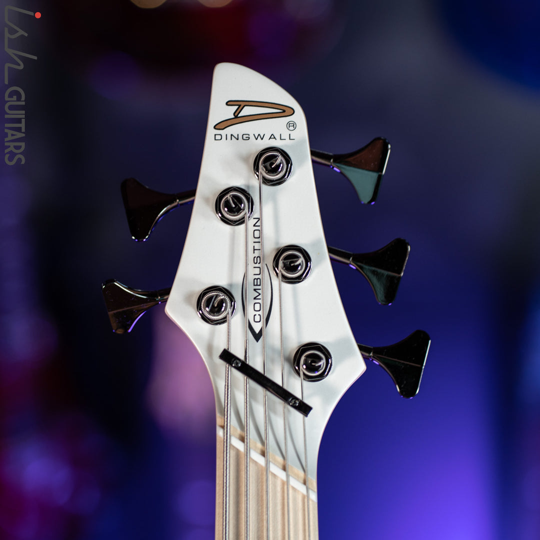 Dingwall NG-2 5-String Bass Ducati White