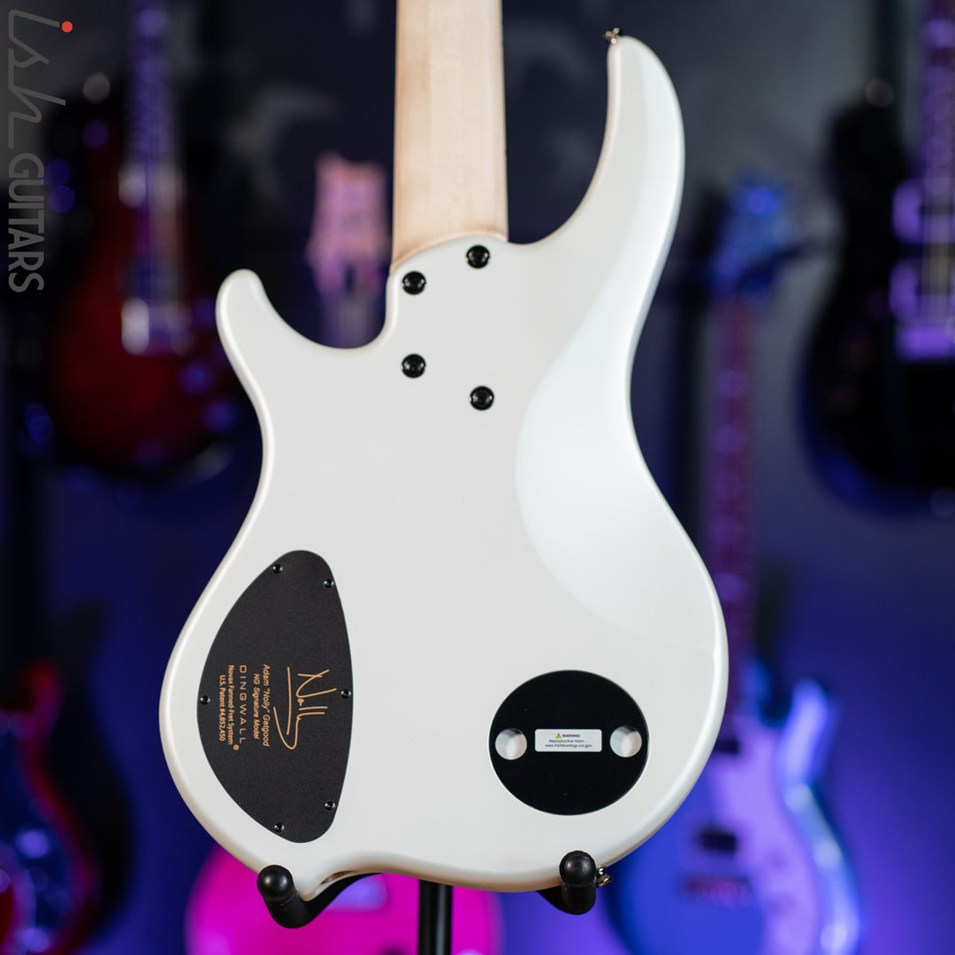 Dingwall NG-2 5-String Bass Ducati White