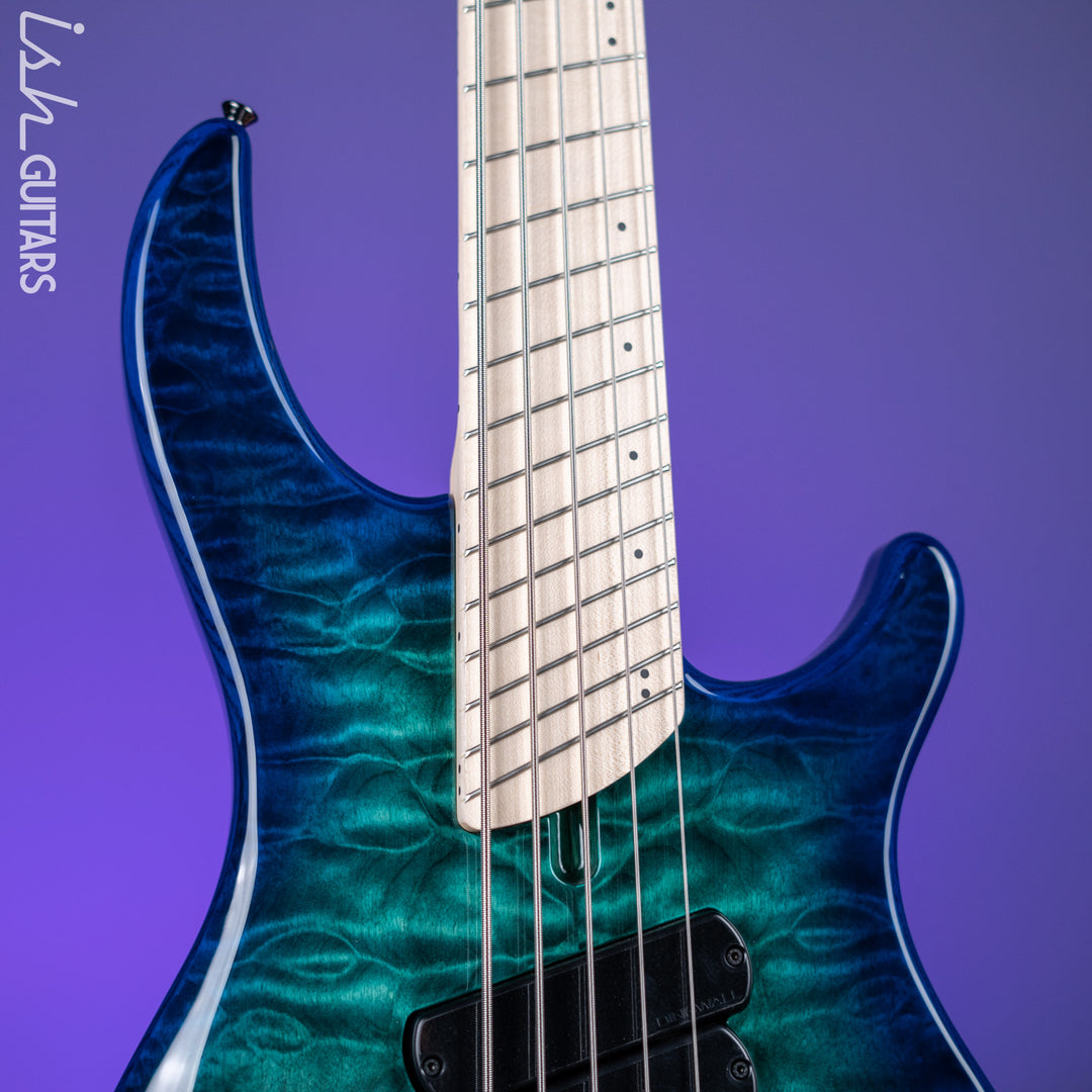 Dingwall Combustion 5-String Bass Whalepoolburst Gloss