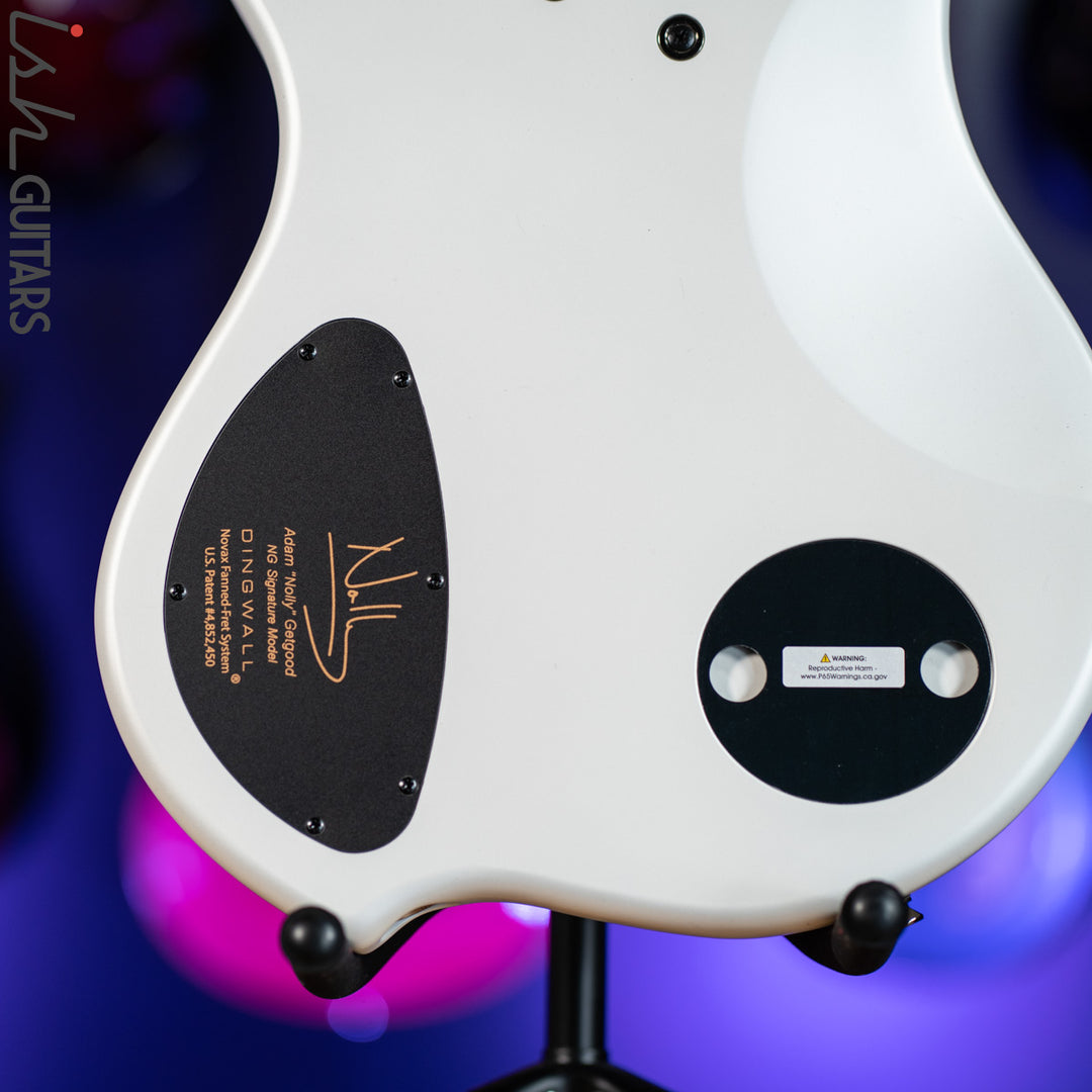 Dingwall NG-2 5-String Bass Ducati White