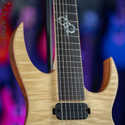 2020 Solar SB1.7FRFM 7-String Electric Guitar Flame Natural Matte