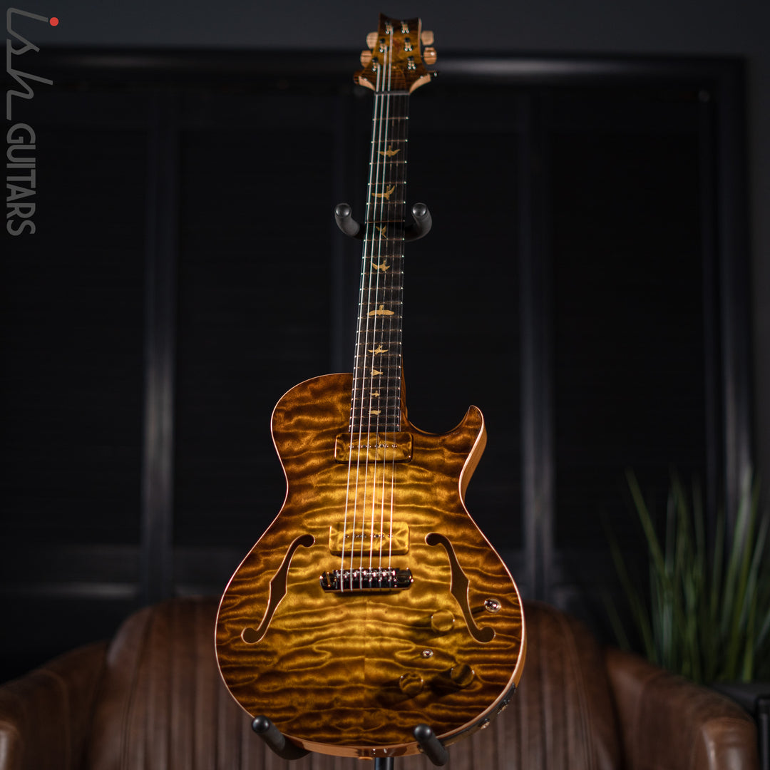 PRS Private Stock Singlecut Hollowbody II Piezo Dirty Blonde Glow
