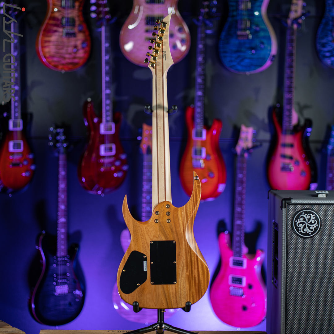 2020 Solar SB1.7FRFM 7-String Electric Guitar Flame Natural Matte