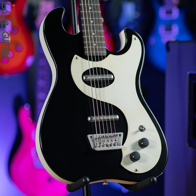 Danelectro D63 Baritone Black Prototype – Ish Guitars