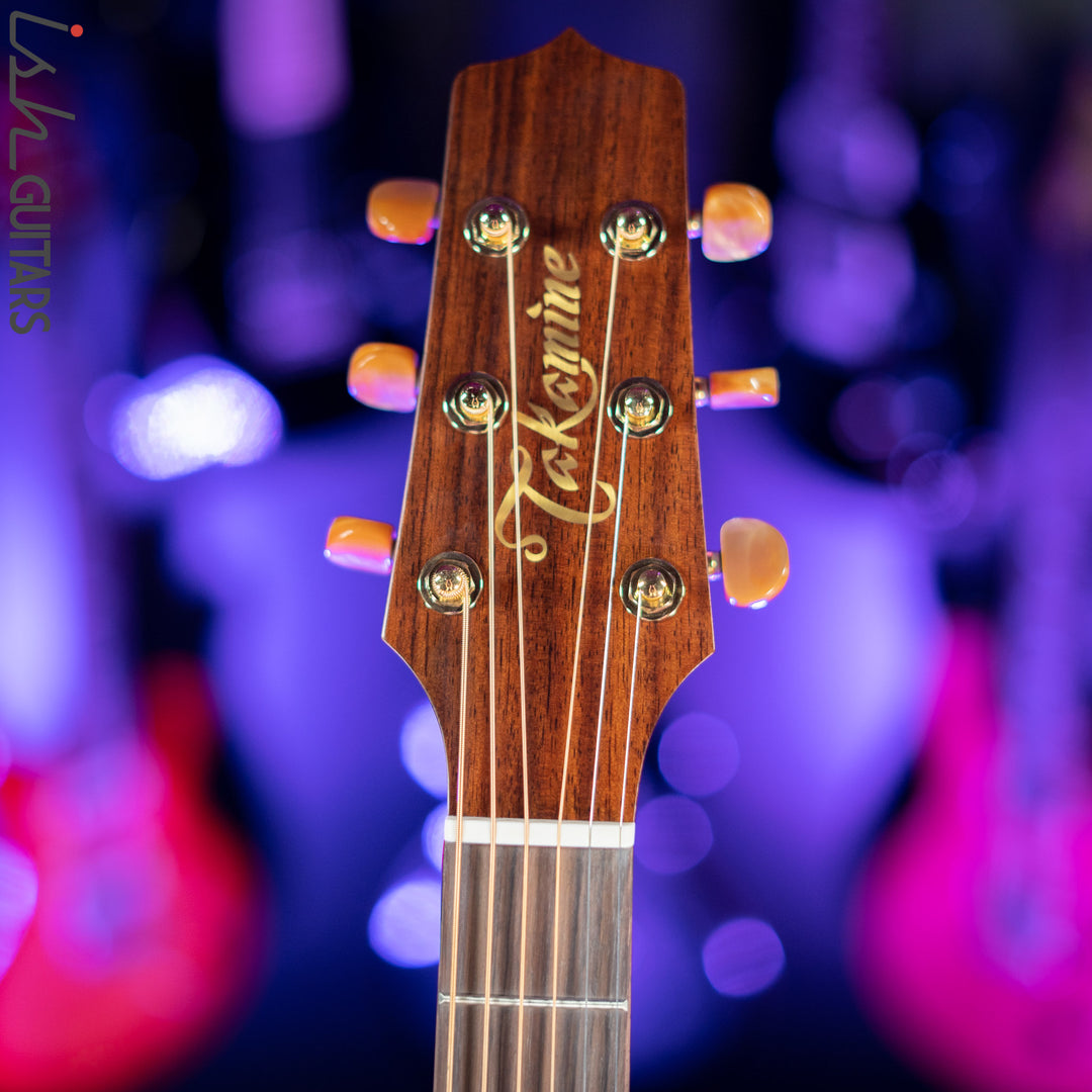 Takamine Pro Series P3DC Dreadnought Acoustic-Electric Guitar Natural